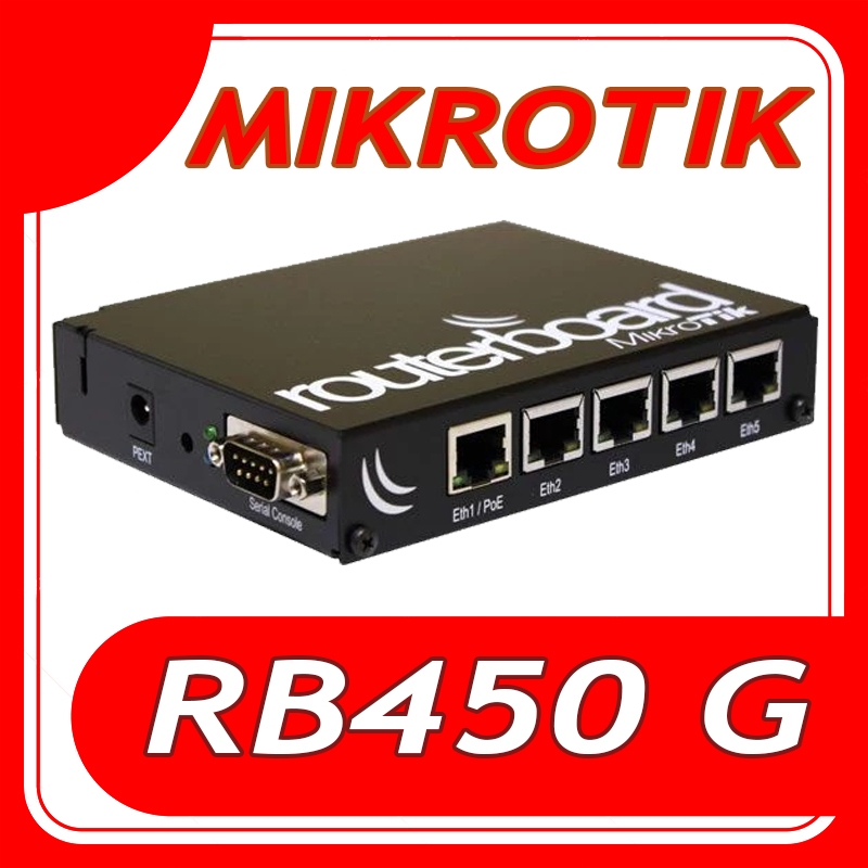 Jual Mikrotik RB450G RB 450G RB 450 G Gigabit Normal Garansi | Shopee ...