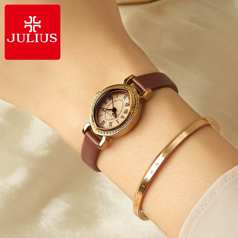 Jual Jam Tangan Julius JA-567 Kecil Original Korea Model Oval | Shopee ...
