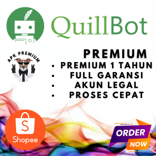 Jual Promo Akun Unlock Tool Quillbot Premium 1 Tahun Murah Legal Bisa