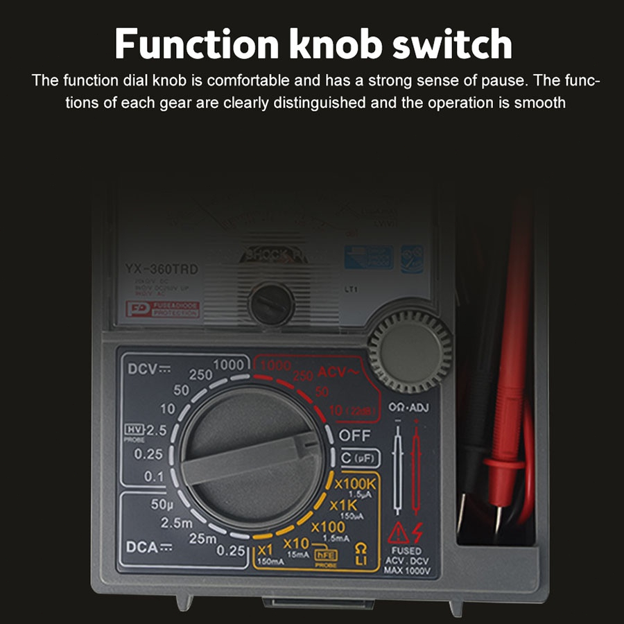 Jual 【COD】Multimeter penunjuk Protection DC AC Test Analogue Multi ...