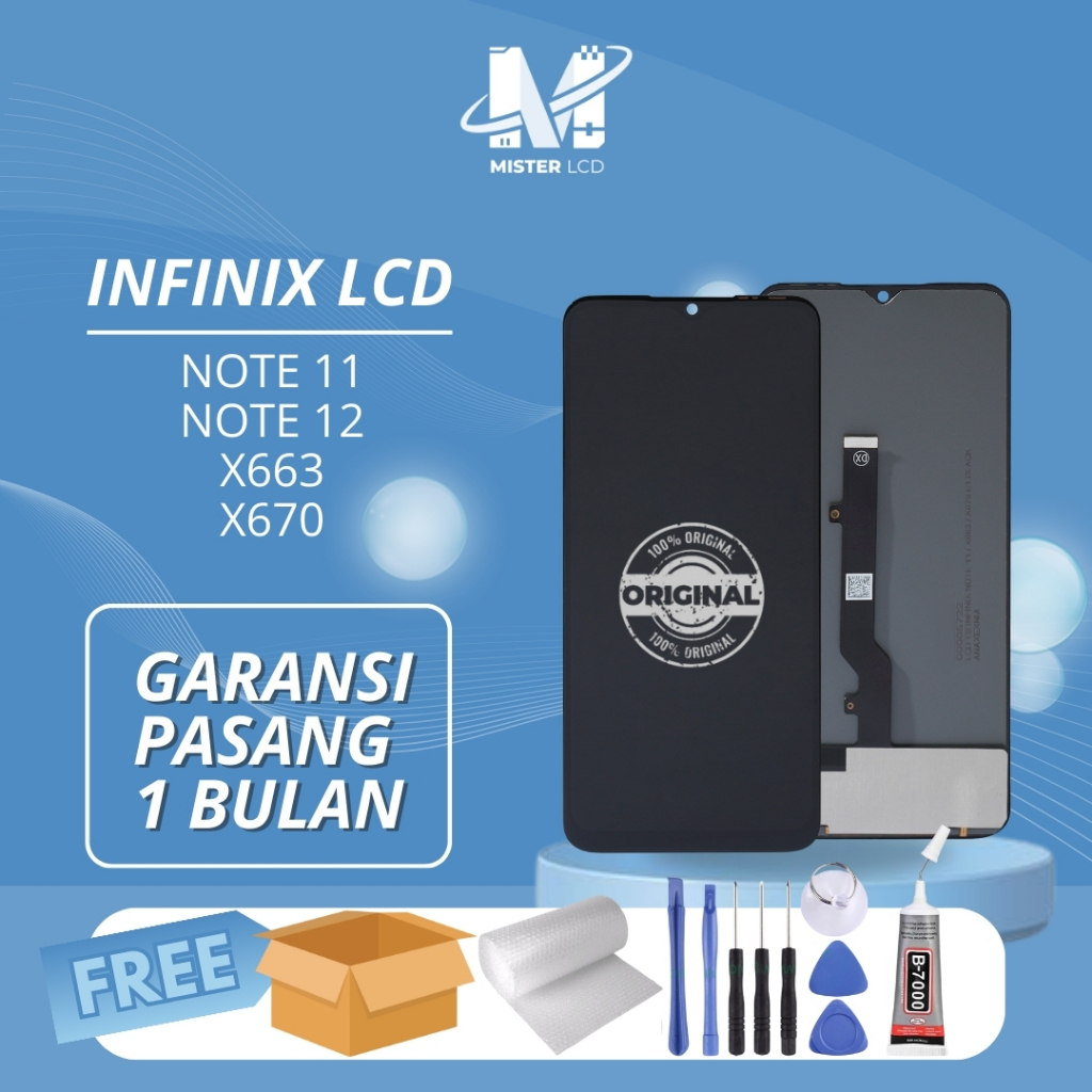 Jual LCD INFINIX NOTE 11 / NOTE 12 / X663B / X663 / X670 FULLSET ...