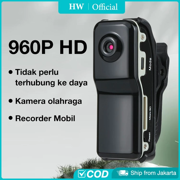 Hw kamera mini tersembunyi spy camera cam cctv mini tersembunyi tanpa kabel
