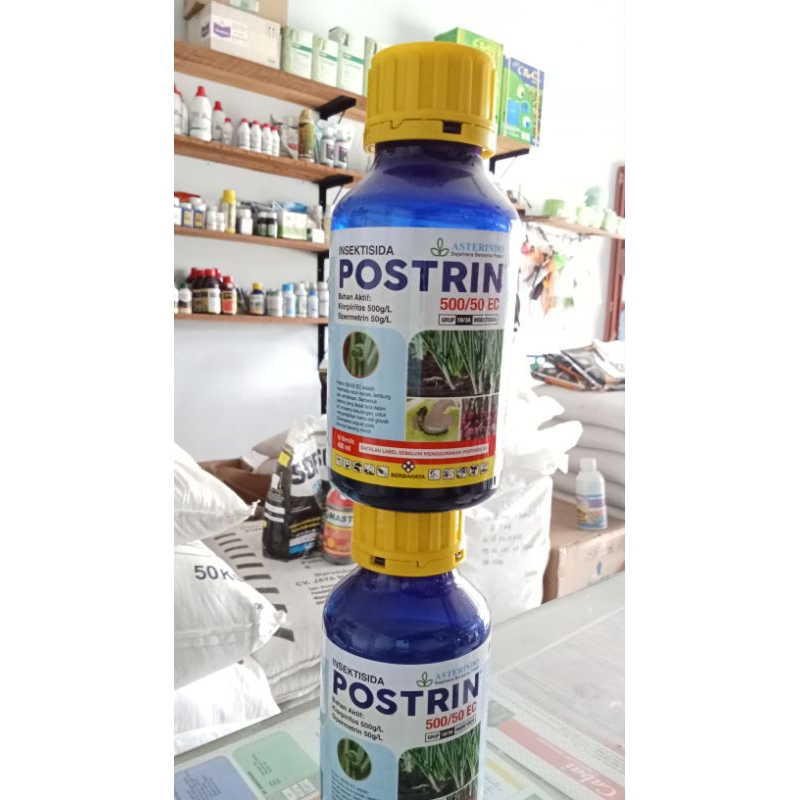 Jual Insektisida POSTRIN 500/50 EC Racun kontak, lambung, pernapasan ...