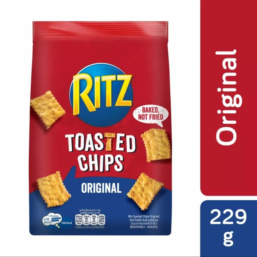 Jual Ritz Toasted Chips Original (229g) | Shopee Indonesia