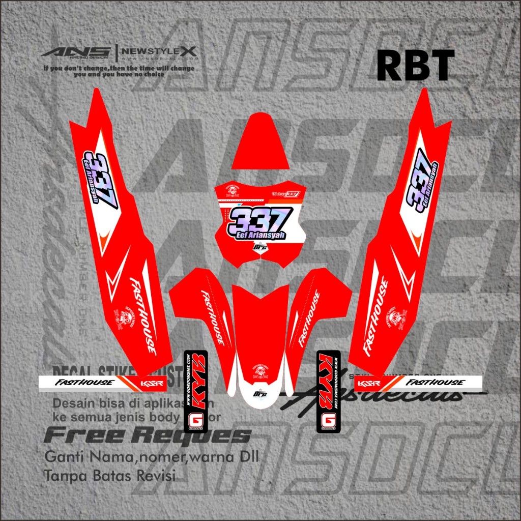Jual DECAL RBT BODY JUPITER YAMAHA VEGA NEW FULL BODY DEKAL STICKER ...