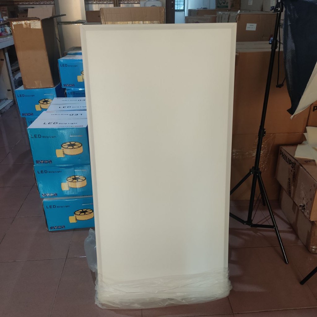 Jual ( PACKING KAYU )Lampu LED Panel Light 120x60cm Inbow Large Besar ...