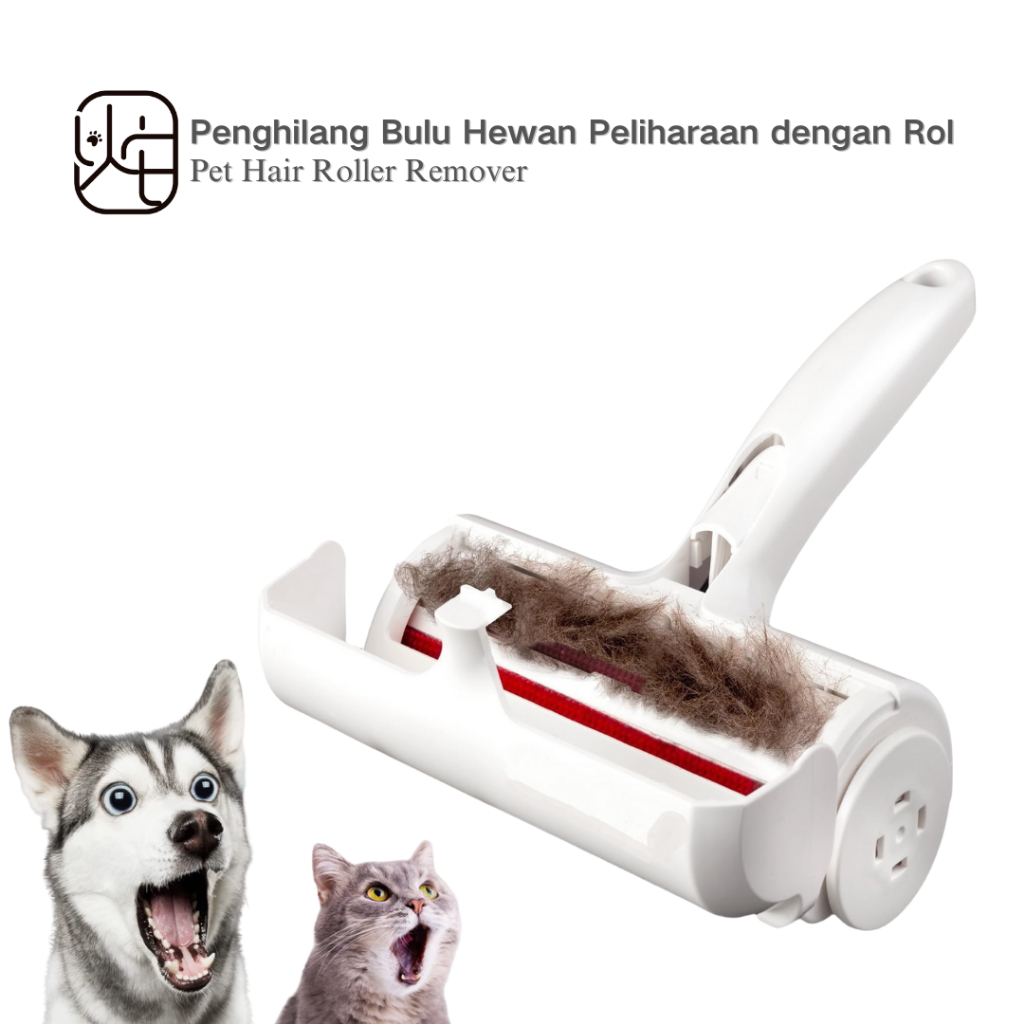 Jual SGJ Roller Ajaib Pembersih Bulu Kucing & Anjing Sikat Roller