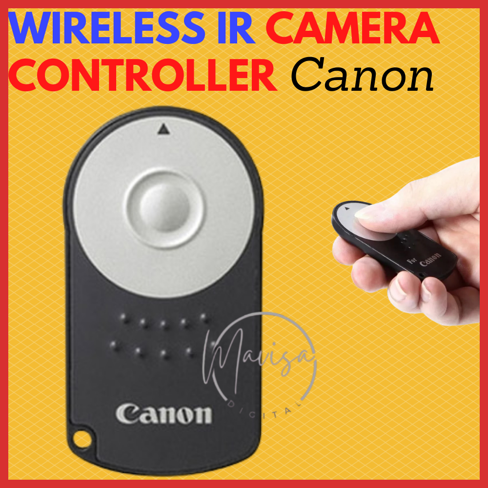 Jual Wireless Infrared Remote shutter for Canon RC-3 RC-6 100D 300D ...