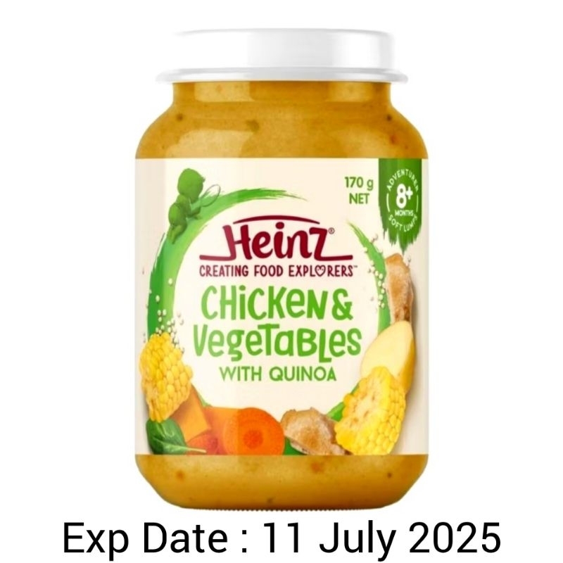 Heinz Baby food in Jar untuk bayi 6+ Months 8+ Months 170g