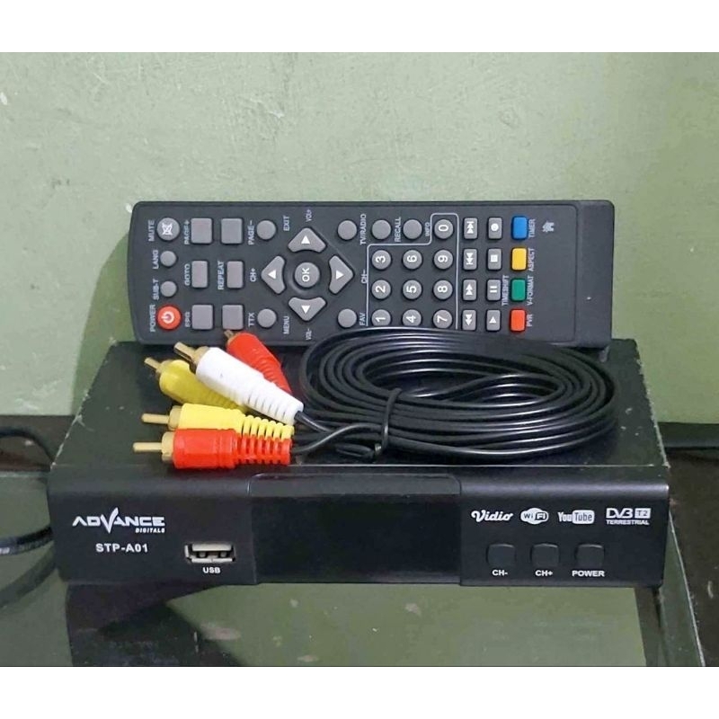 Jual [STB TV Digital] STB TV Digital DVB T2 Advance STP A01 - Chipset ...