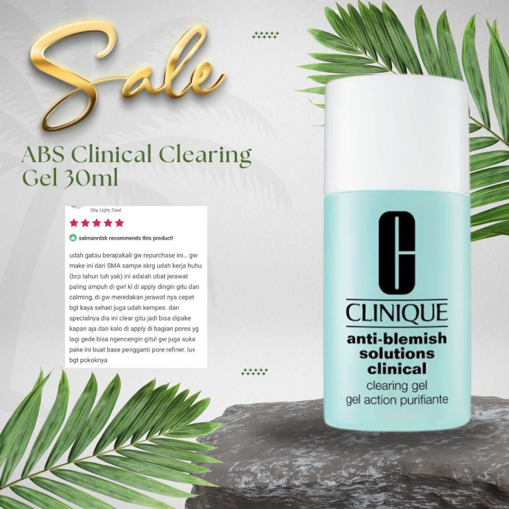 Jual Clinique Anti Blemish Solutions Clinical Clearing Gel 30ml ...