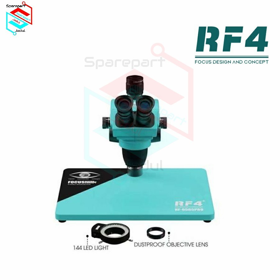 Jual RF4 - MICROSCOPE STEREO RF6565PRO TRINOCULAR ORIGINAL | Shopee ...