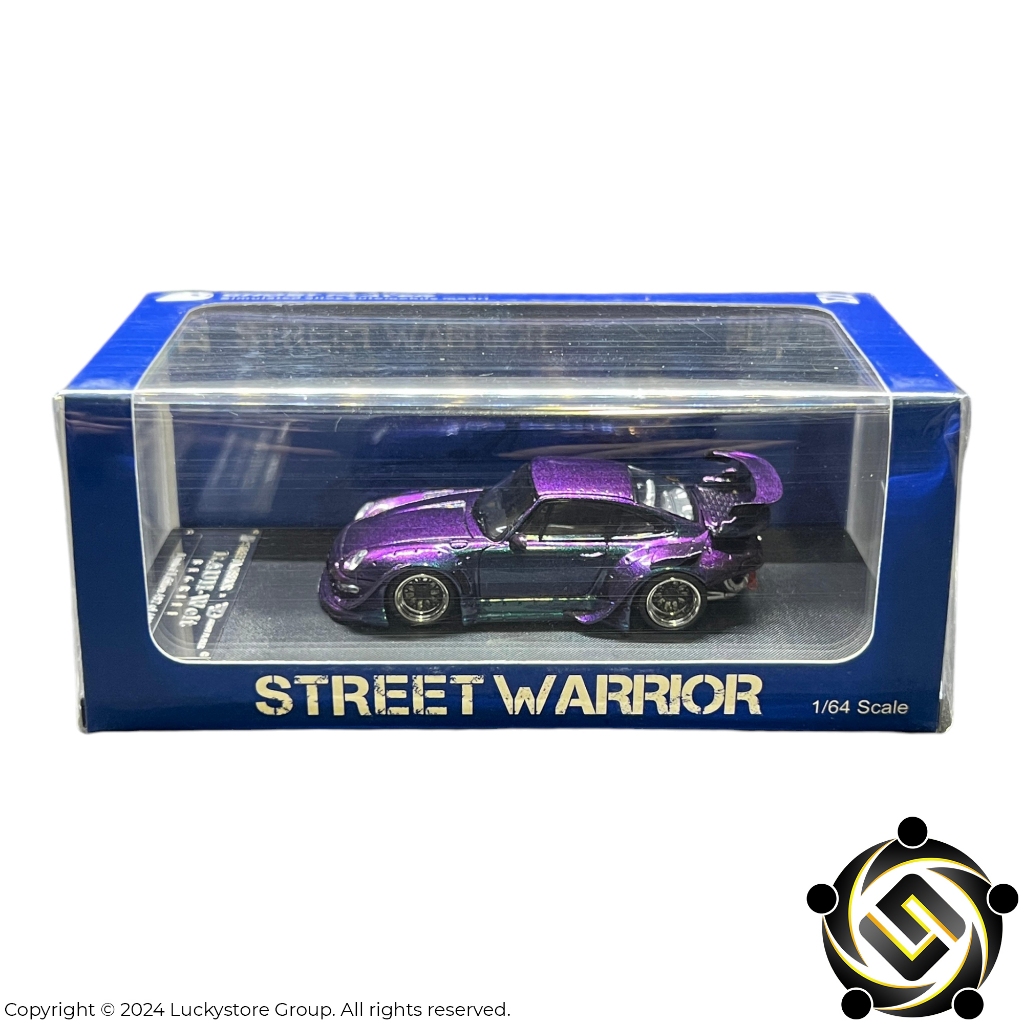 Jual Street Weapon Warrior x Ghost Player 1:64 RWB Porsche 993 Low Wing ...