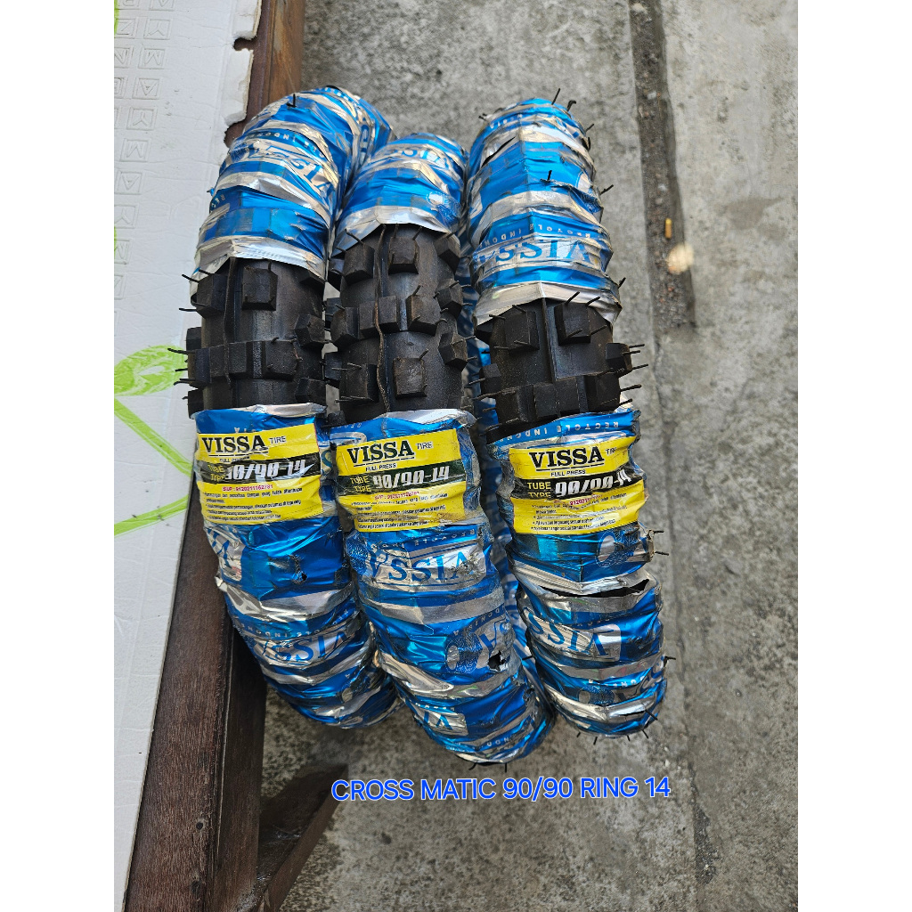 Jual ban metic cross ring 14 ukuran 90/90 ring 14 cocok di gunakan ...