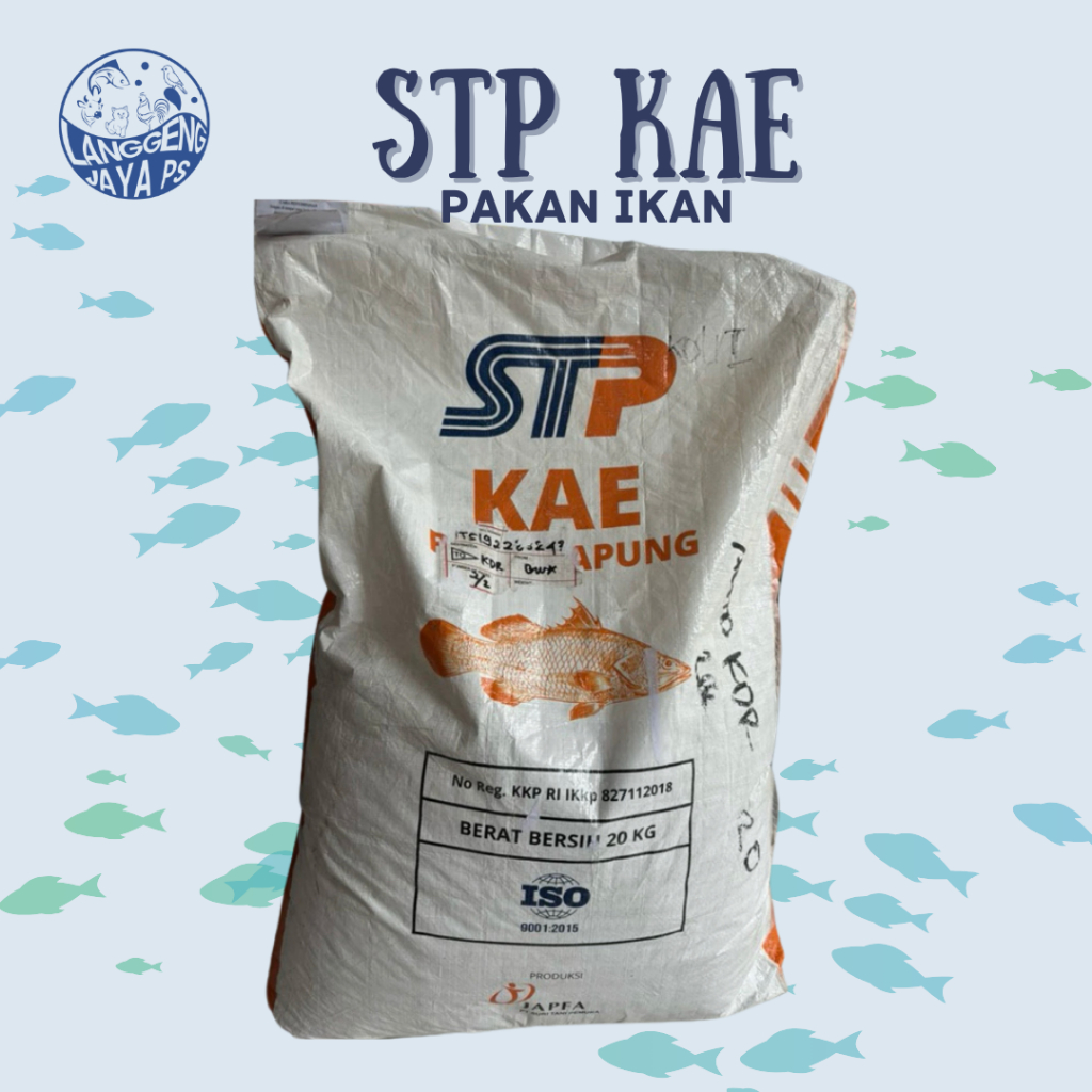 Jual Pakan ikan STP KAE 3mm starter protein tinggi 50-52% 1 Kg | Shopee ...
