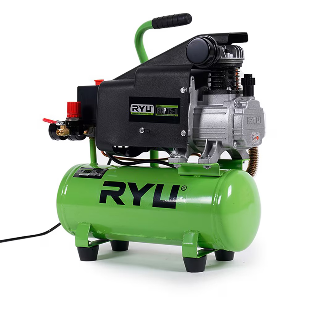 Jual RYU Mesin Kompressor 10 Liter 0.75 HP - 1 / RYU Compressor RCP 75 ...