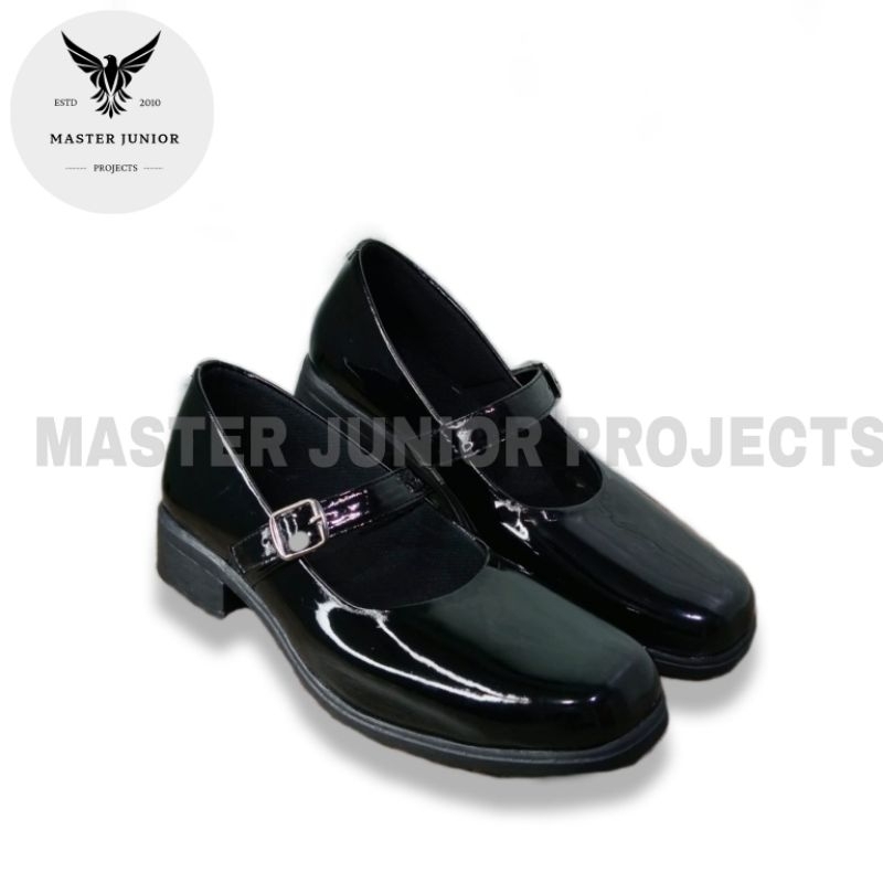 Jual Sepatu Pantofel Sekolah Paskibra wanita Sepatu Formal Hak 3Cm