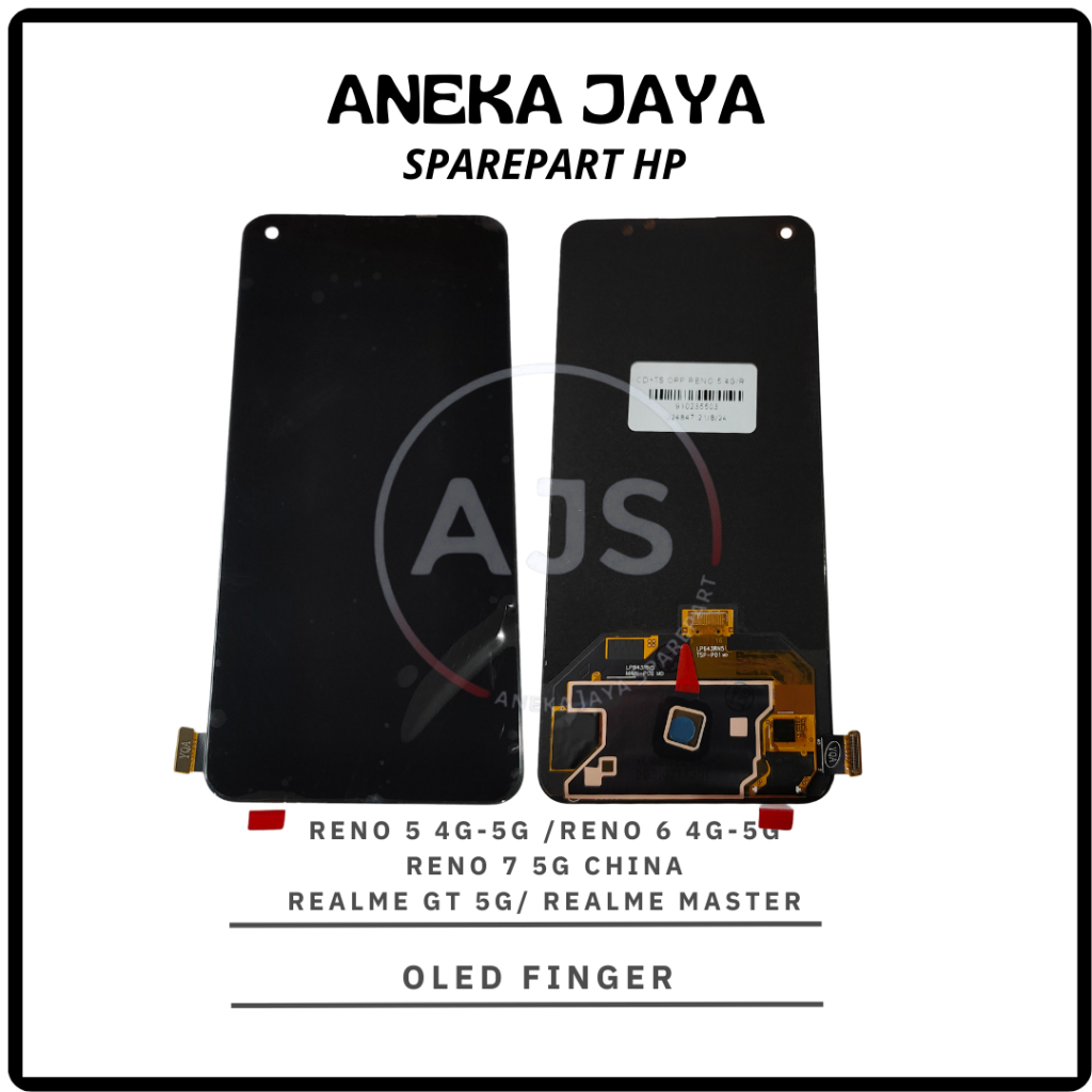 Jual LCD RENO 5 (4G) / RENO 5 (5G) / RENO 6 (4G) / RENO 6 (5G) / RENO 7 ...
