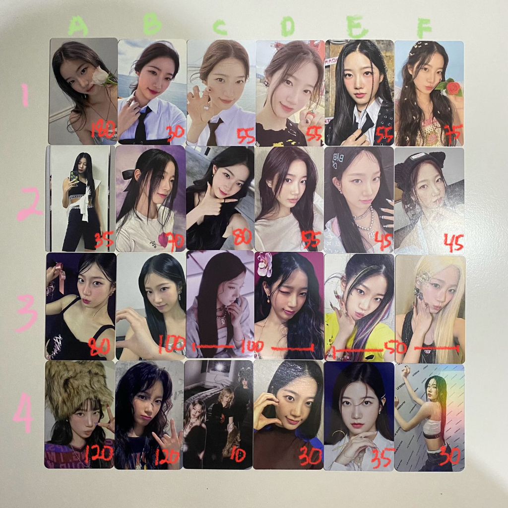 Jual [ OFFICIAL ] kazuha le sserafim pc photocard fankit album pob