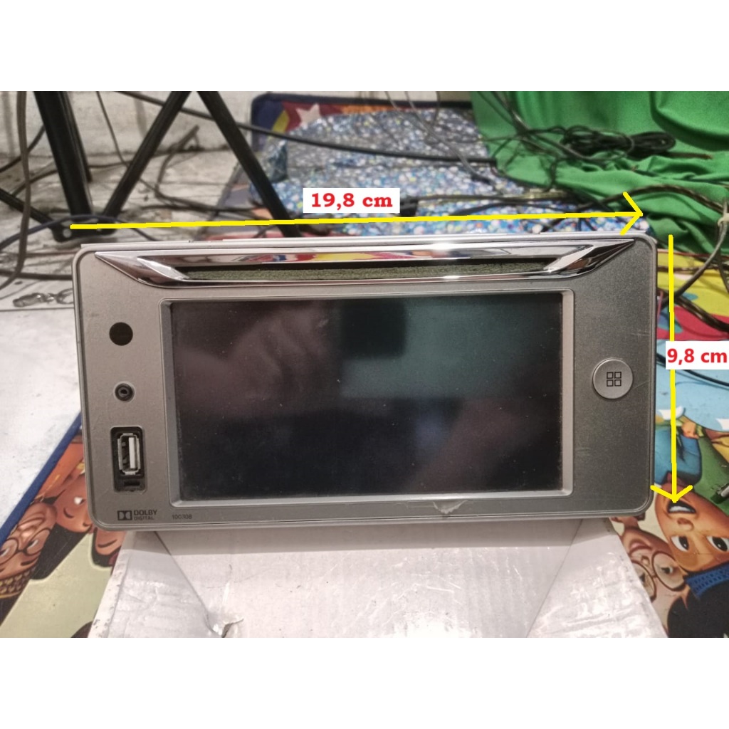 Jual HEAD UNIT ORIGINAL TOYOTA INNOVA 2013-2015. DOUBLE DIN INNOVA ...