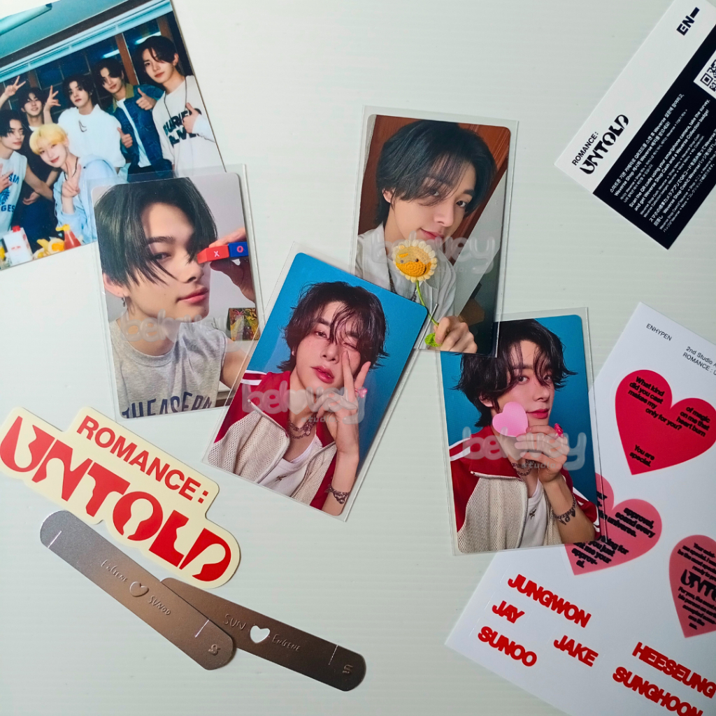 Jual PC Photocard Official Enhypen Romance : Untold [Jake, Ni-Ki ...