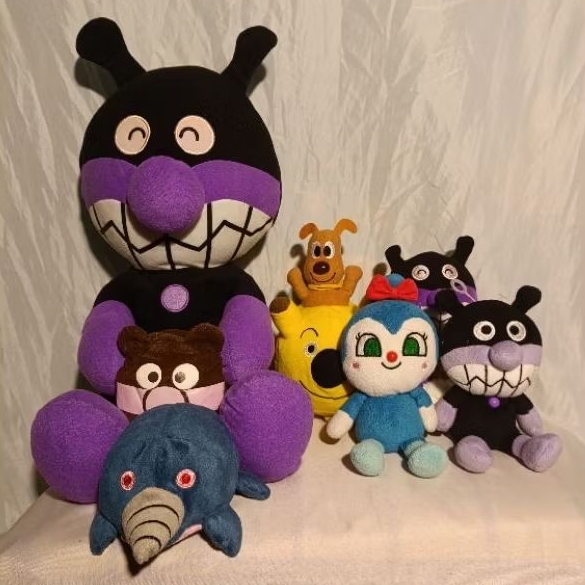 Jual Aneka Boneka Anpanman #Baikinman & Kabirunrun #Kokinchan #Mogurin ...