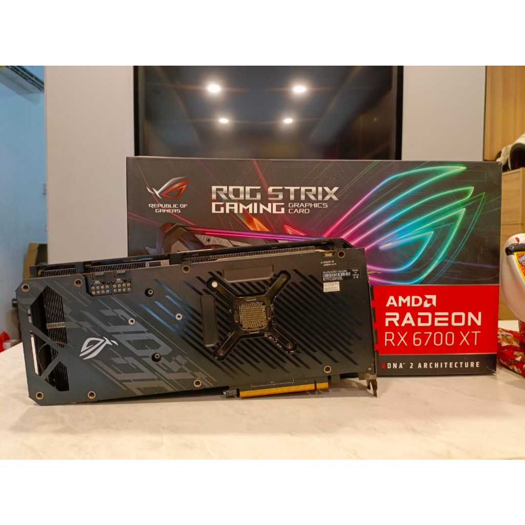 Jual VGA AMD ASUS ROG STRIX RX 6700XT/ RX 6700 XT 12GB GDDR6 - 2ND ...
