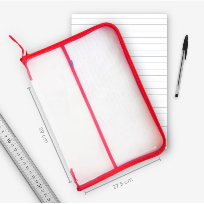 Jual TOPLA Zipper File 2828 Map Dokumen Resleting Folio F4 Tas ...