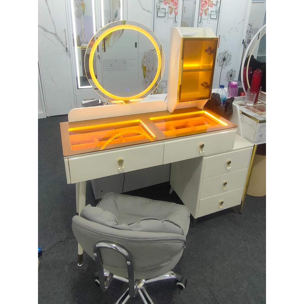 Jual Meja / Meja Rias / Meja Rias Lampu LED Minimalis | Shopee Indonesia
