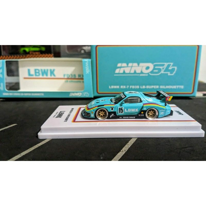 Jual Diecast Inno64 LBWK Mazda RX7 RX 7 FD3S LB Super Silhouette Swap ...