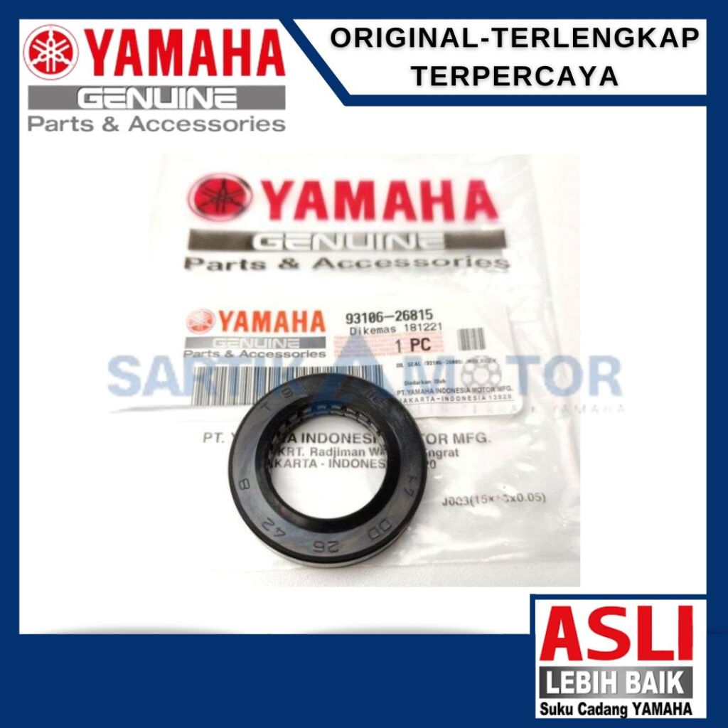 えむえむ Jual OIL SEAL (93106-26005) (RXK,RXZ,YT115) Seal Nap Gear Belakang