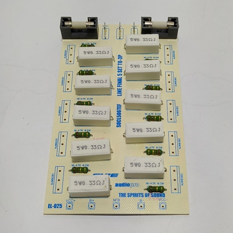 Jual PCB LINE FINAL 5 SET TRANSISTOR MODEL 2u | Shopee Indonesia
