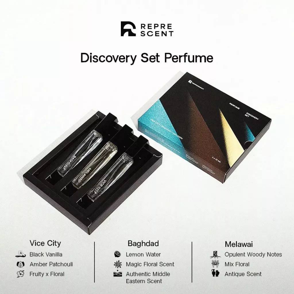 Discovery Set 3x10ml Parfum – Vice City, Melawai, Baghdad