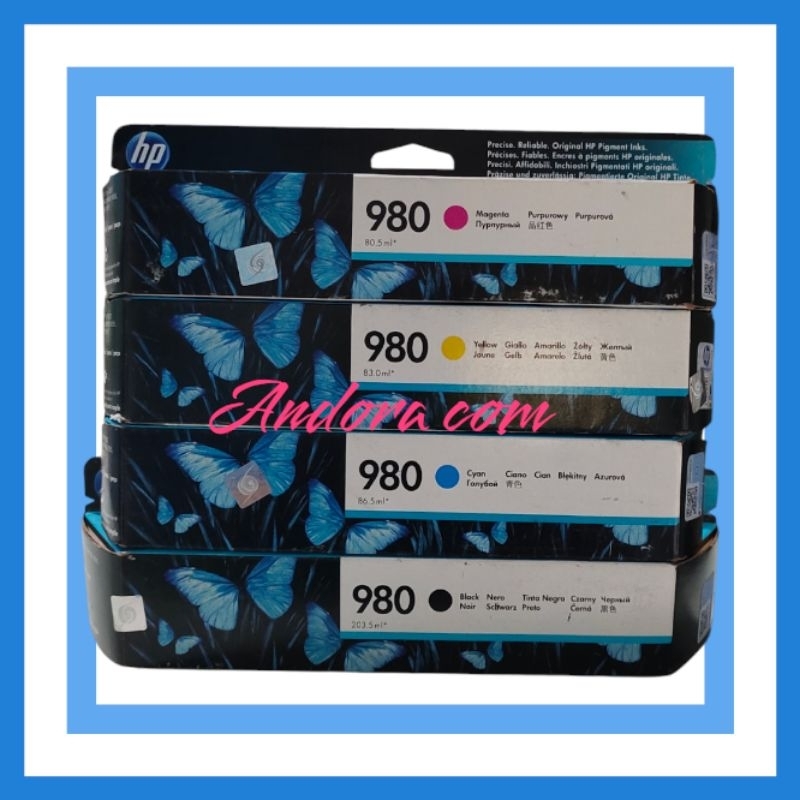 Jual Tinta Cartridge HP 980a original | Shopee Indonesia