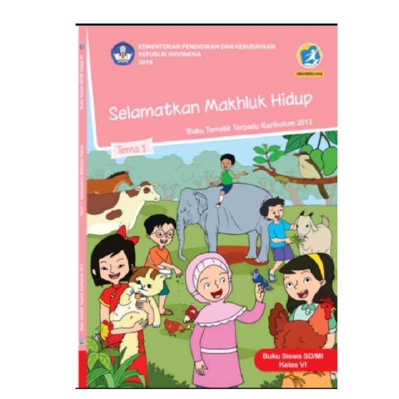 Jual Buku Tematik SD Kelas 6 Tema 1 2 3 4 5 6 7 8 9 MTK PJOK Latihan ...