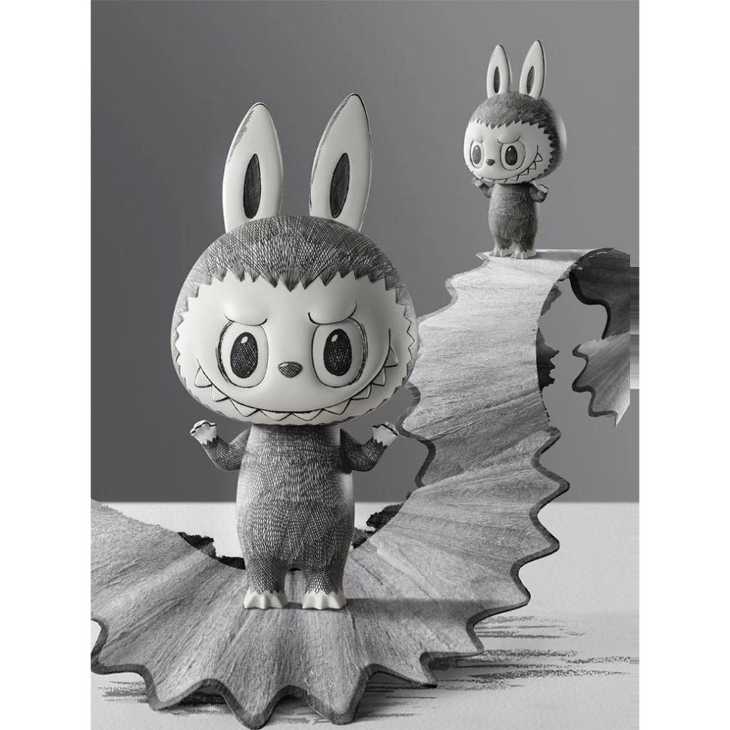 Jual POPMART MEGA LABUBU 400% SKETCH | Shopee Indonesia