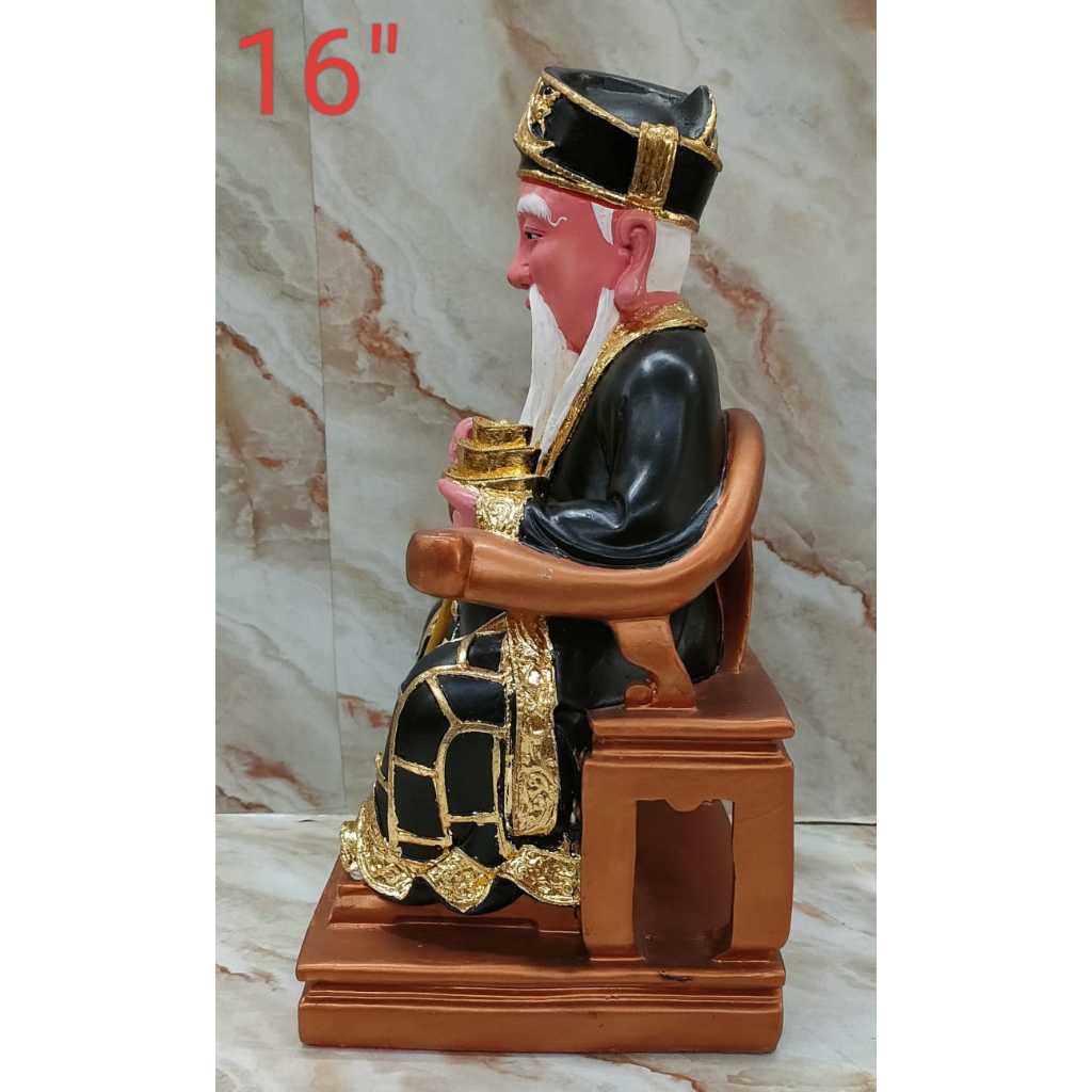 Jual patung datuk / natuk / pak haji - fiber - 12 inch - hitam - Topi ...