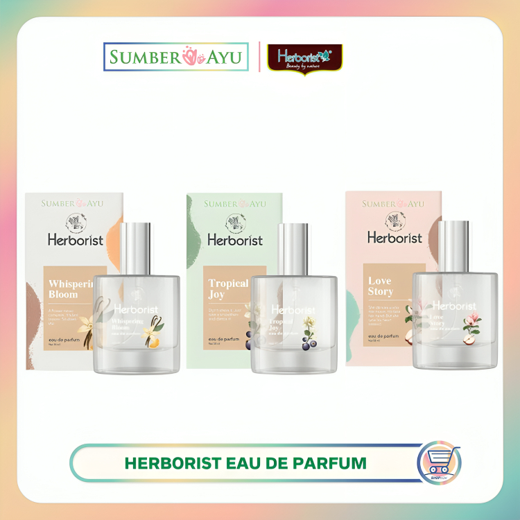 Jual Herborist Eau De Parfum Ml Shopee Indonesia