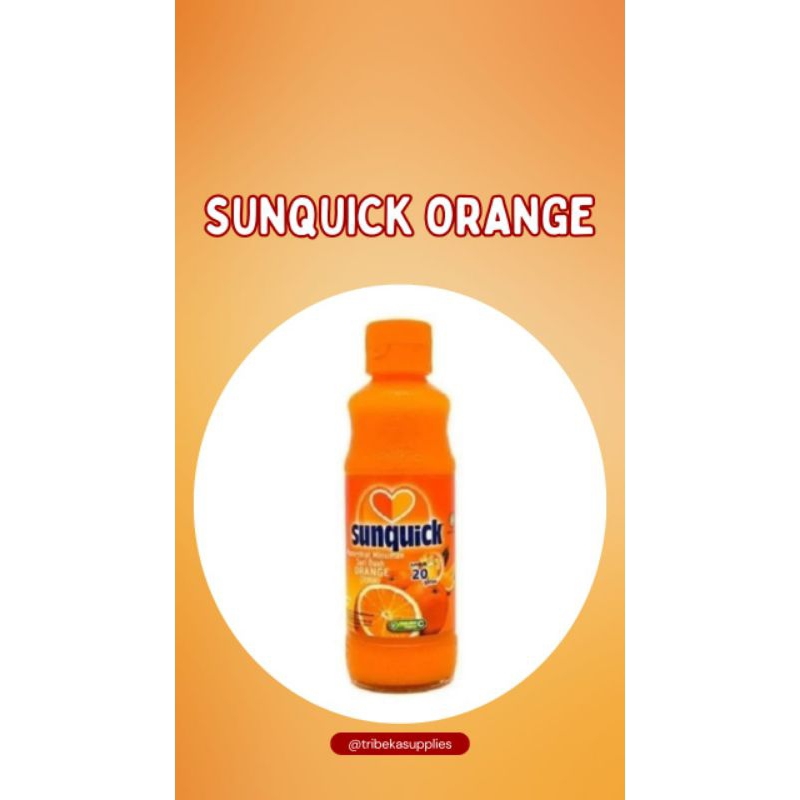 Jual Sunquick Syrup orange 330 ml | Shopee Indonesia