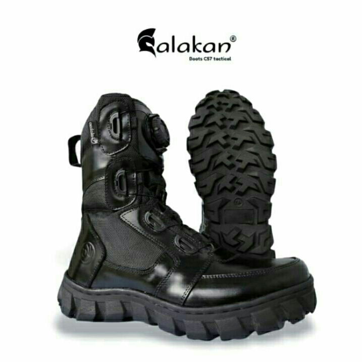 Jual Calakan - Sepatu Pria Sepatu boot Pdl TNI polri Brimob Zapata C ...