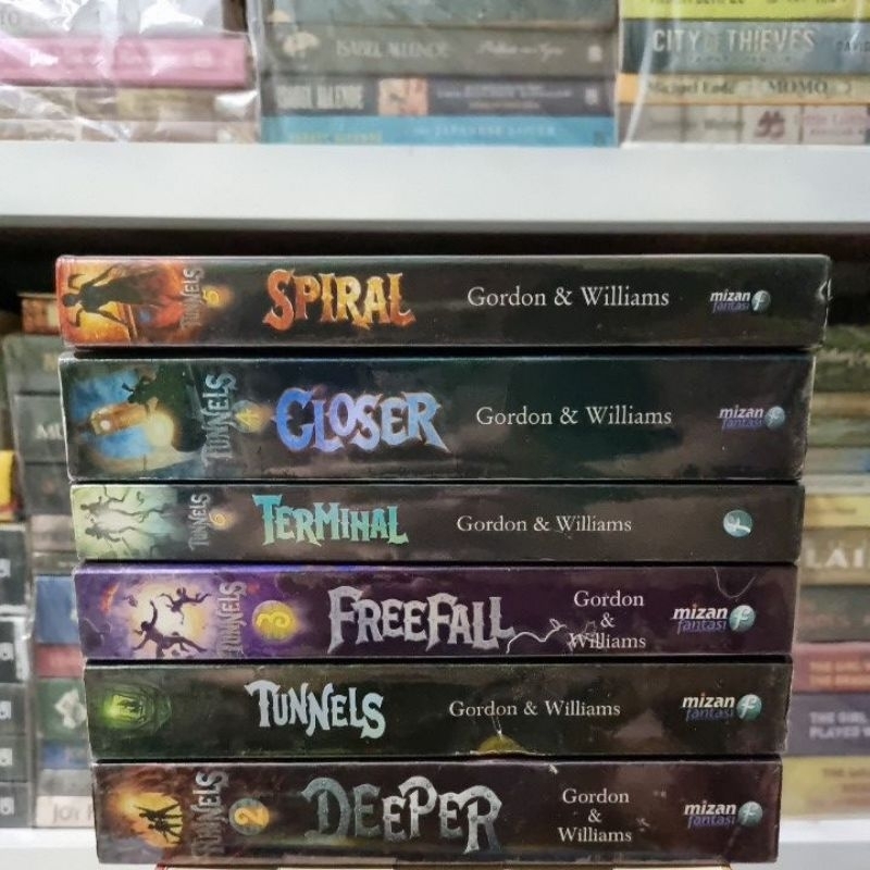 Jual Seri Tunnels lengkap (Spiral, Closer, Terminal, Freefall, Tunnels ...