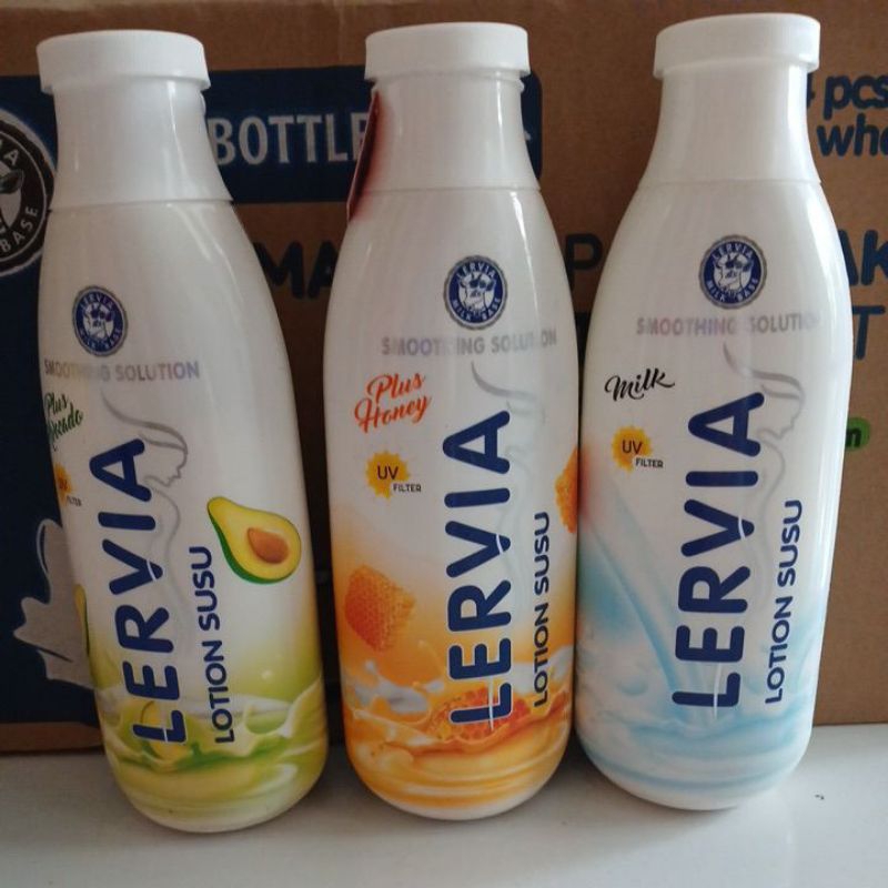 Jual Lervia lotion susu UV FILTER 200ml pilih varian | Shopee Indonesia