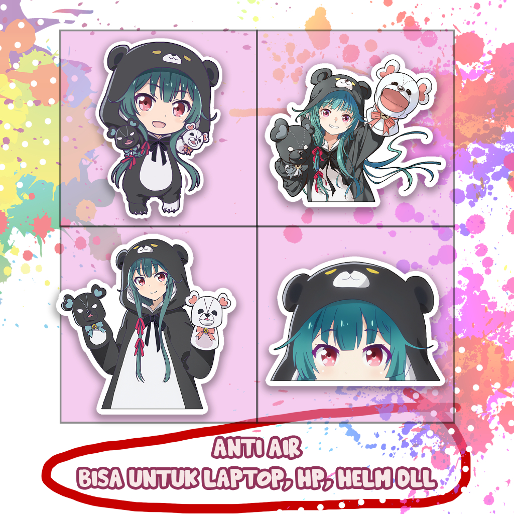 Jual Stiker Kuma Kuma Bear Yuna, Sticker Lucu Murah | Shopee Indonesia