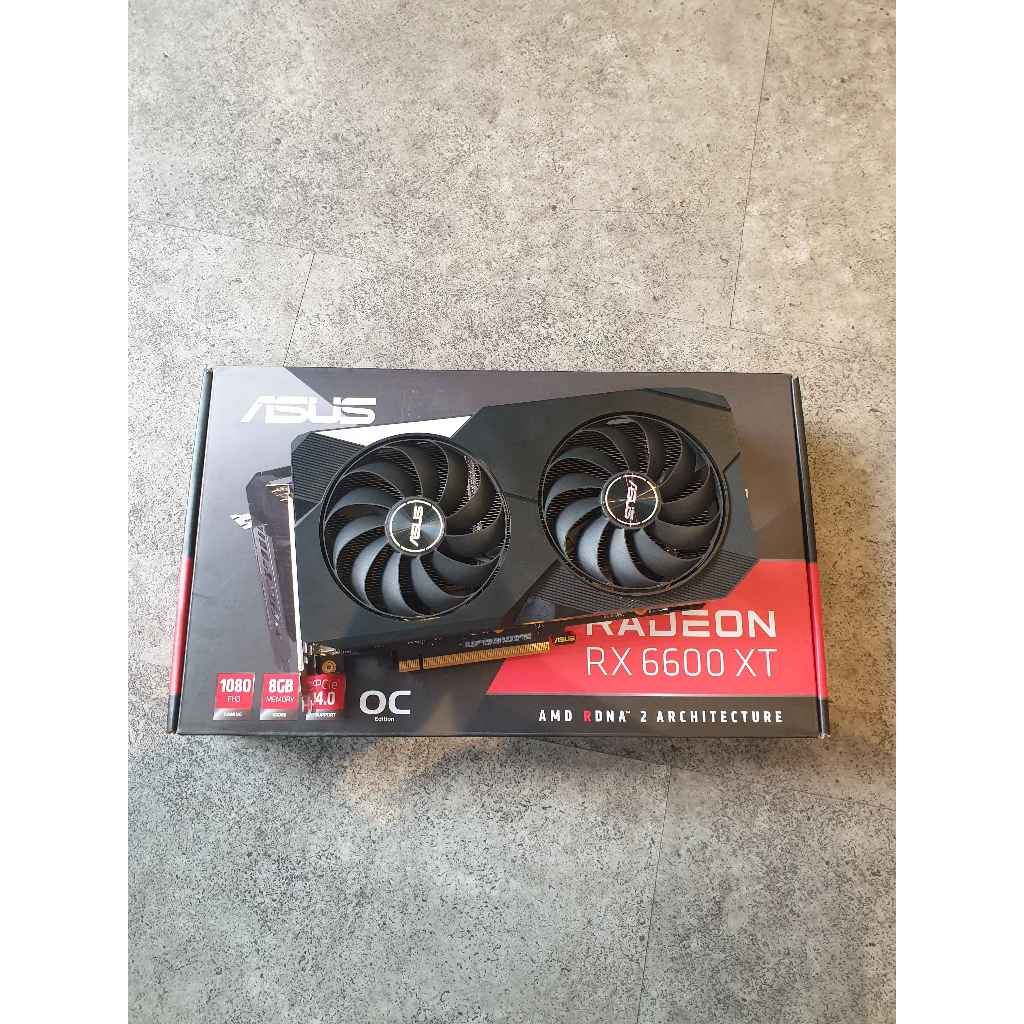 Jual ASUS RADEON RX 6600 XT DUAL OC 8GB GDDR6 VGA CARD / RX 6600XT ...