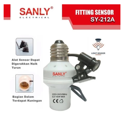 Jual Fitting Lampu Otomatis Sensor Cahaya Kepala Lampu,Bohlam otomatis ...