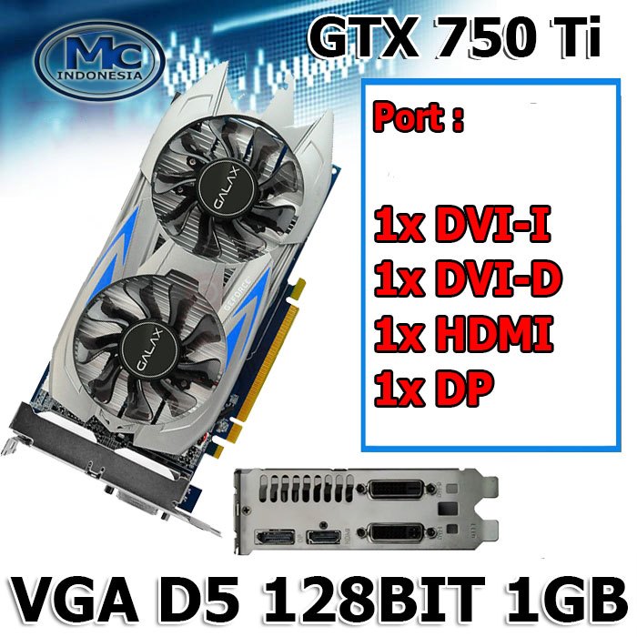 Nvidia Gt750 VGA GAMING Nvidia GeForce GTX 730 GTX 750 1GB 2GB