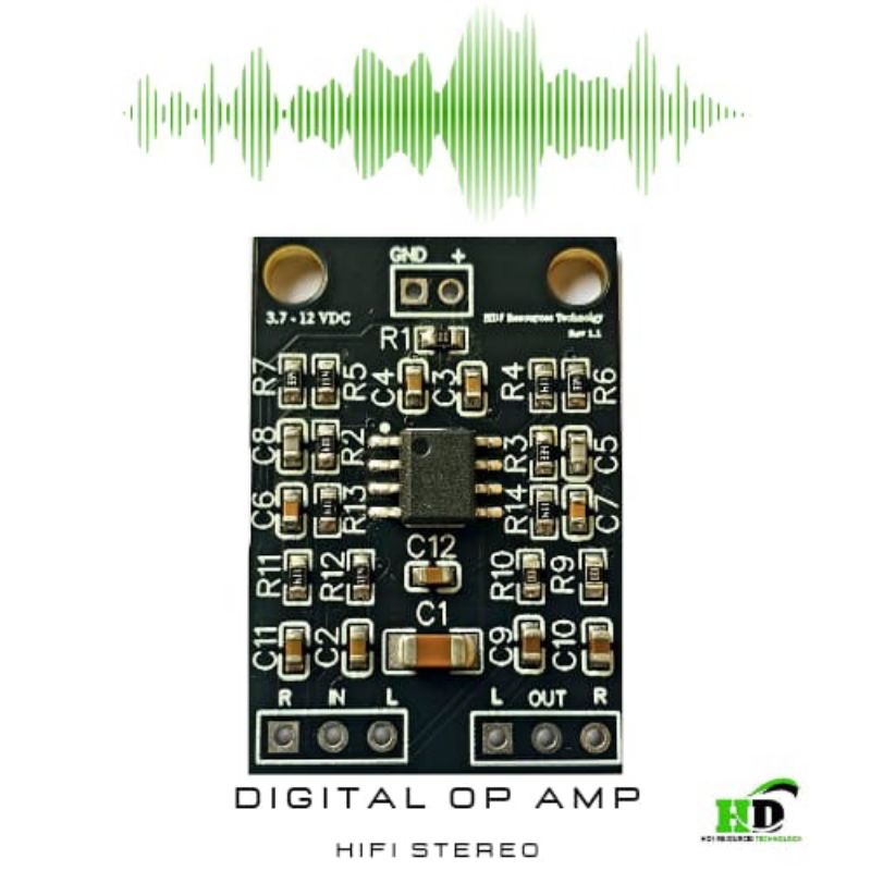 Jual Modul Kit Op Amp HiFi Stereo Jrc4558 Penguat Audio Suara Halus ...