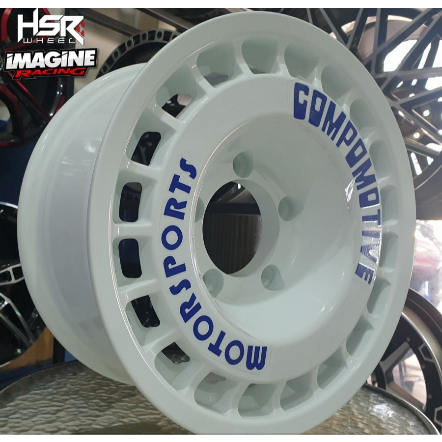 Jual VELG MOBIL RACING RL COMPOMOTIVE R15 5X139,7 FEROZA ECSUDO VITARA ...