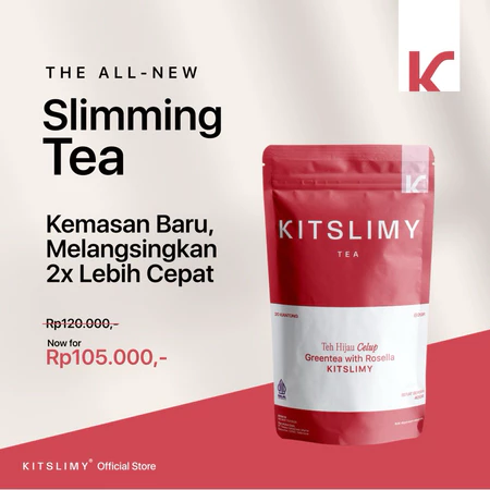 Kitslimy Slimming Tea | Teh Pelangsing Herbal