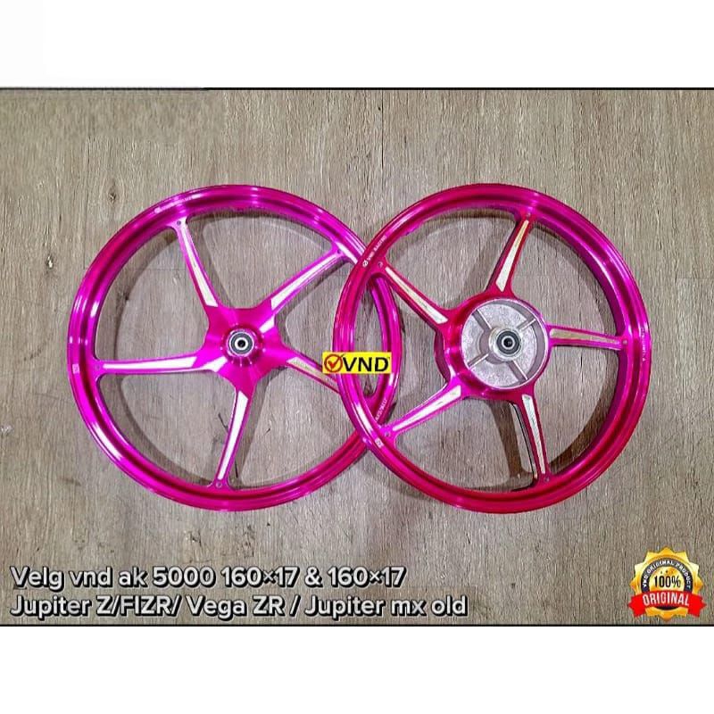 Jual VND Velg Racing AK 5000 160x17 & 160x17 MX King jupiter z mx old ...